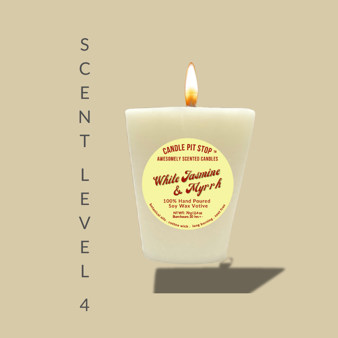 "White Jasmine & Myrrh", Votive